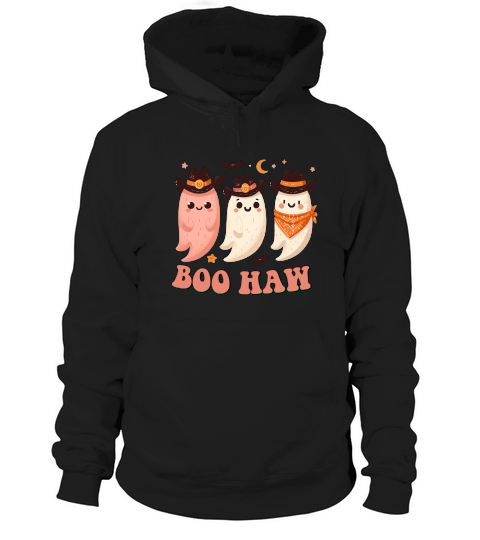 Boo Haw Halloween Ghouls Hoodie Unisex
