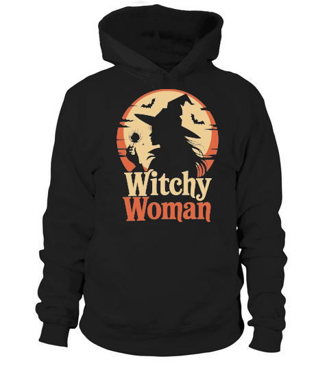 Witchy Woman Halloween Hoodie Unisex
