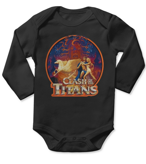 Clash of the Titans Long Sleeve Baby One-Piece