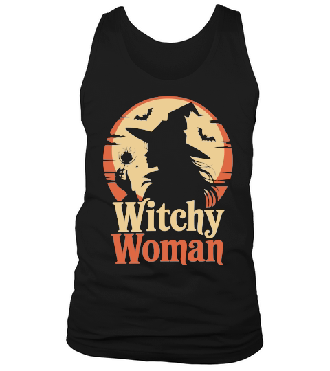 Witchy Woman Halloween Tank Top Unisex
