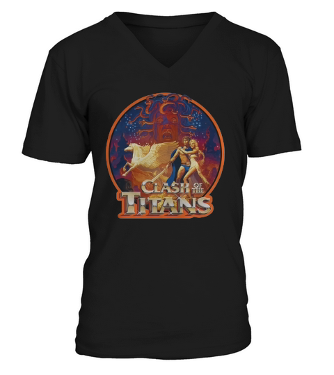 Clash of the Titans V-Neck T-shirt