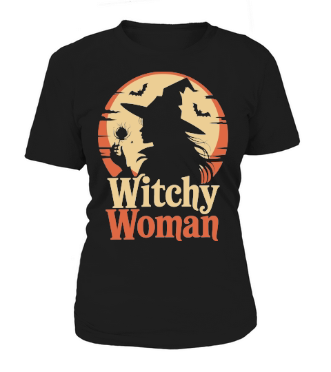 Witchy Woman Halloween Women's T-Shirt