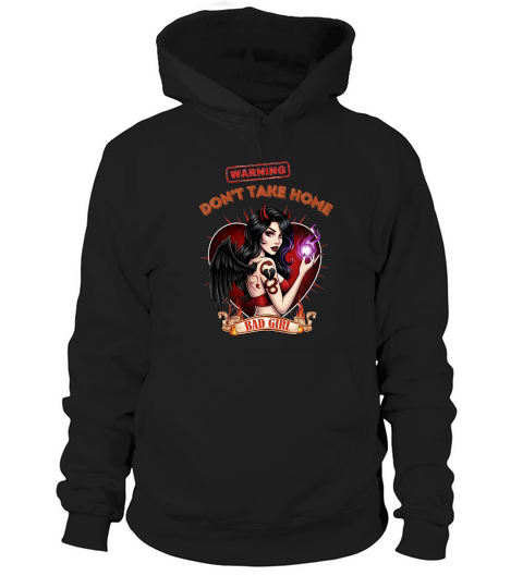 Pinup Grease Monkey Vintage Poster Warning Hoodie Unisex