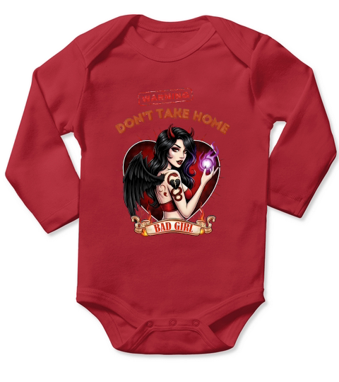 Pinup Grease Monkey Vintage Poster Warning Long Sleeve Baby One-Piece Pinup Grease Monkey Vintage Poster Warning Long Sleeve Baby One-Piece
