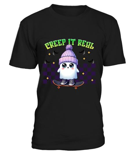 Creep It Real Halloween Boo T-Shirt Unisex