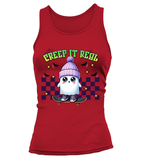 Creep It Real Halloween Boo Tank top Woman