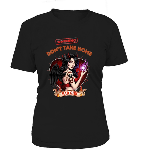 Pinup Grease Monkey Vintage Poster Warning Women's T-Shirt