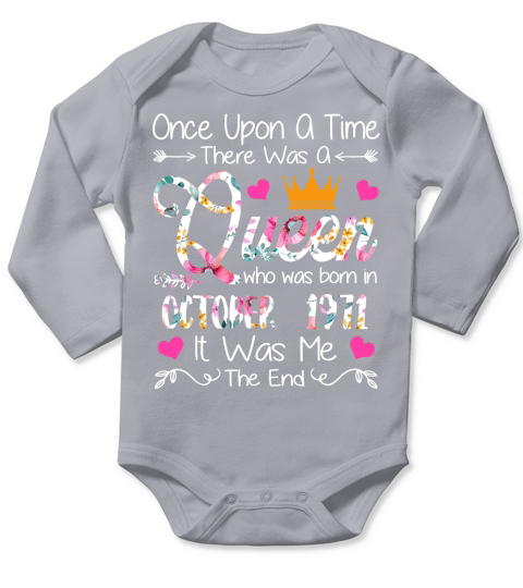 Queen-  Birthday On November 1971 Long Sleeve Baby One-Piece