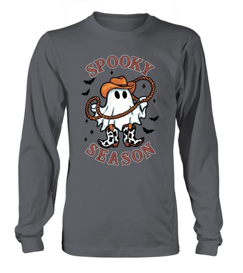 Cowboy Spooky Season Cute Halloween Long sleeved Unisex