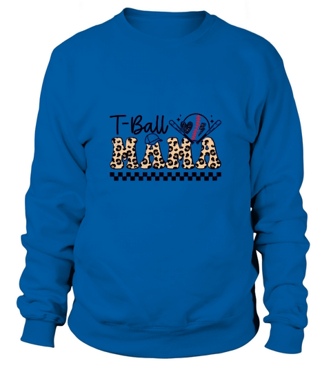 Vintage T Ball Mom Sublimation Baseball Mam Sweatshirt Unisex