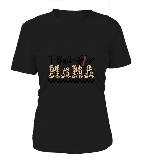 Vintage T Ball Mom Sublimation Baseball Mam Women's T-Shirt