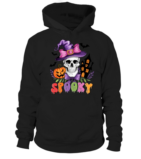 Spooky Halloween Pumpkin Sublimation Hoodie Unisex