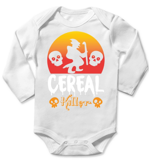 Cereal killer Long Sleeve Baby One-Piece
