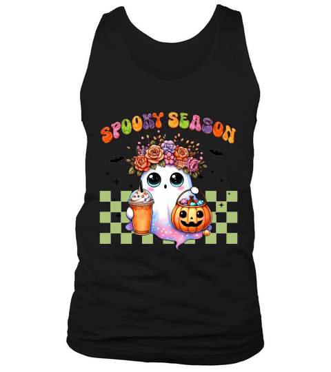 Halloween Boo Spooky Season Tank Top Unisex