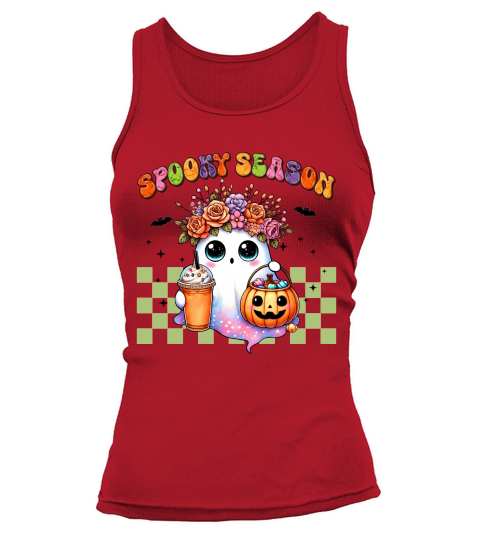Halloween Boo Spooky Season Tank top Woman