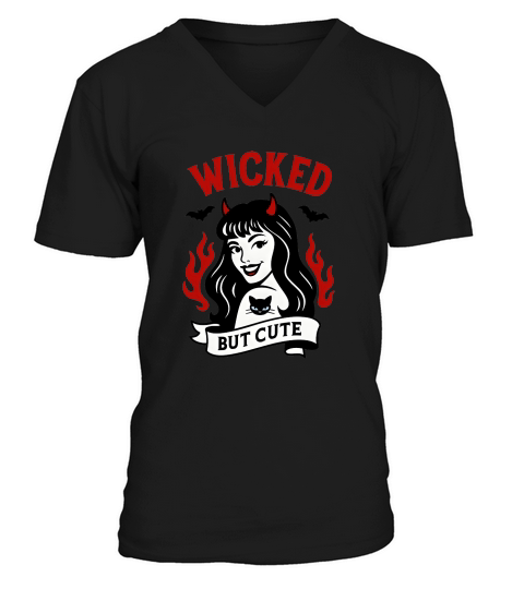 Pinup Grease Monkey Vintage Poster V-Neck T-shirt