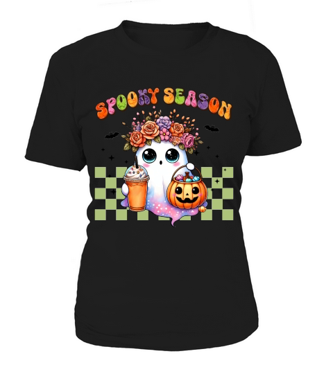 Halloween Boo Spooky Season Women's T-Shirt