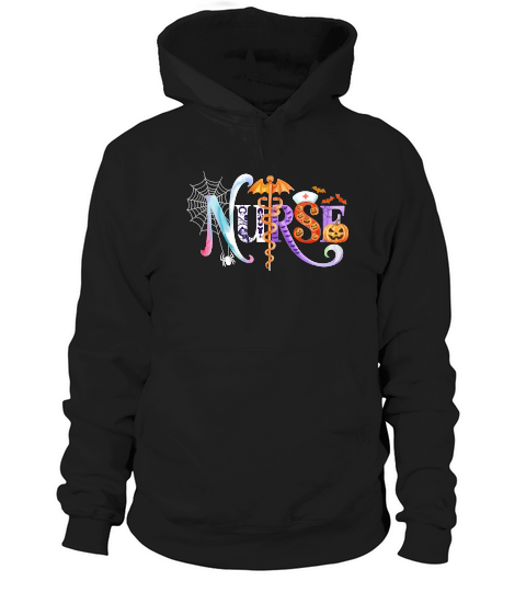 Halloween Spooky Nurse Design Hoodie Unisex