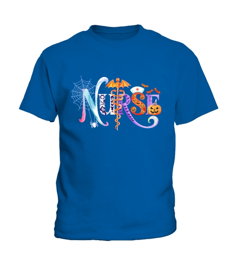Halloween Spooky Nurse Design Kids T-Shirt