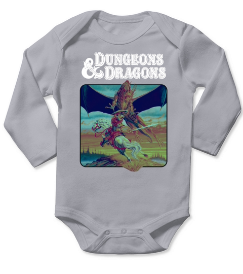dungeons and dragons 2 Long Sleeve Baby One-Piece