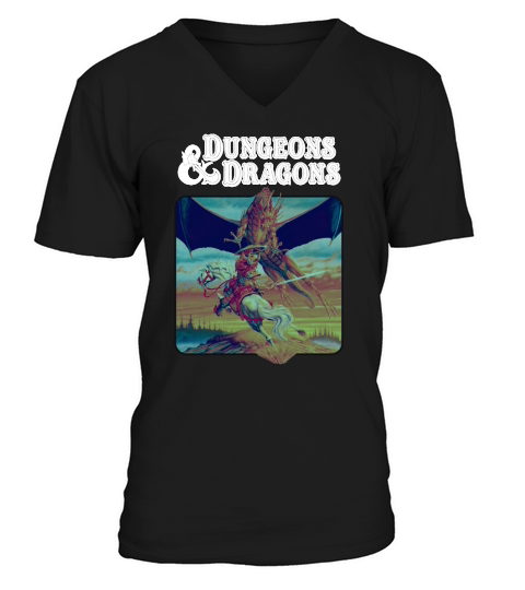 dungeons and dragons 2 V-Neck T-shirt