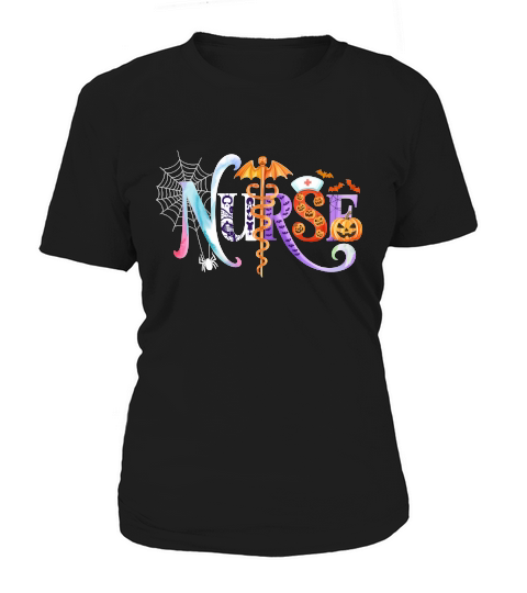 Halloween Spooky Nurse Design Women's T-Shirt