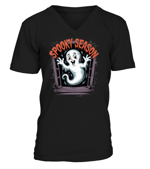 Spooky Season Halloween V-Neck T-shirt
