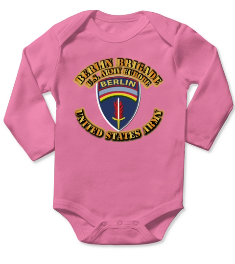 Berlin Brigade Shirt LIMTED EDITION Long Sleeve Baby One-Piece