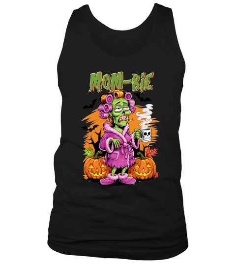 Mom Bie Morning Halloween Tank Top Unisex