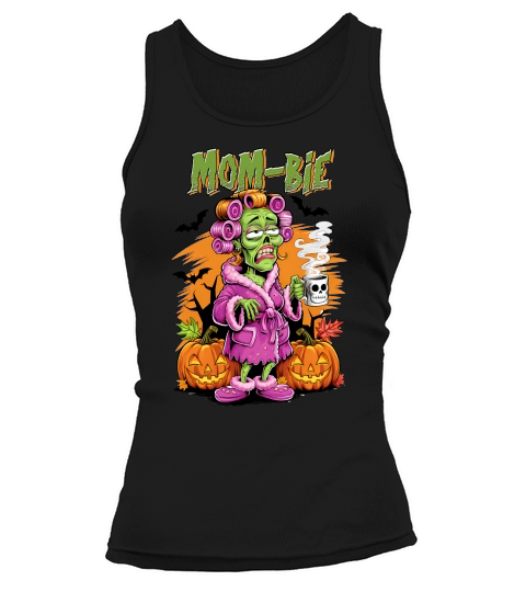 Mom Bie Morning Halloween Tank top Woman