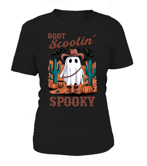 Boot Scoot Spooky Western Women's T-Shirt