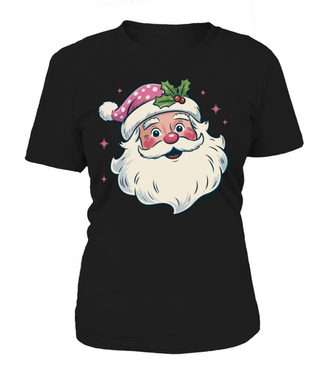 Pink Santa Women Women's T-Shirt