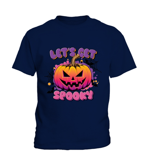 Let’s Get Spooky Funny Halloween Kids T-Shirt