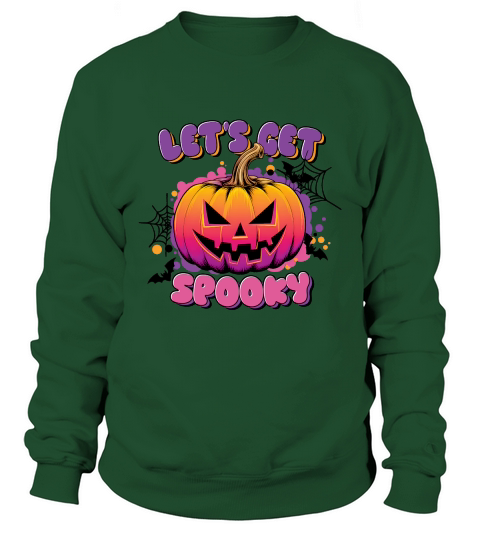 Let’s Get Spooky Funny Halloween Sweatshirt Unisex