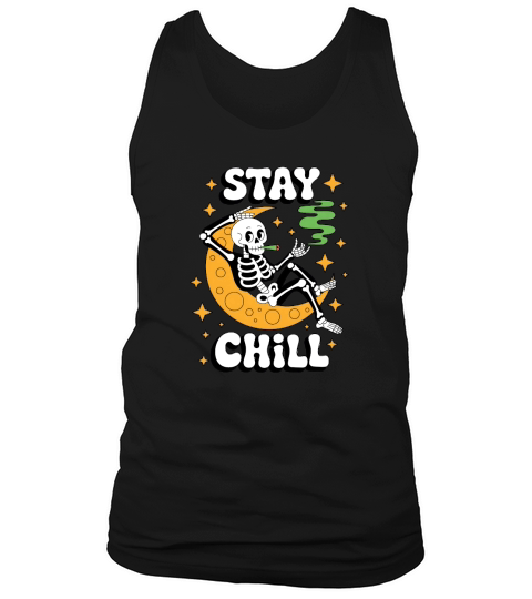 Halloween Stay Chill Tank Top Unisex