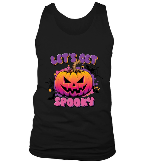 Let’s Get Spooky Funny Halloween Tank Top Unisex