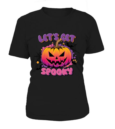 Let’s Get Spooky Funny Halloween Women's T-Shirt