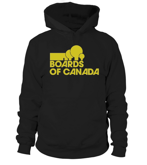BOARDS OF CANADA LOGO YELLOW Hoodie Unisex