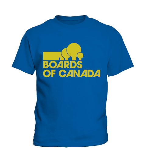 BOARDS OF CANADA LOGO YELLOW Kids T-Shirt