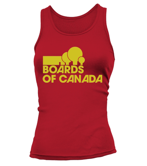 BOARDS OF CANADA LOGO YELLOW Tank top Woman