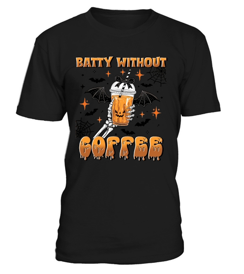 Batty Without My Coffee Quirky T-Shirt Unisex