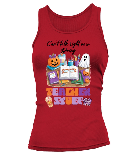 Teacher Stuff Halloween Tank top Woman