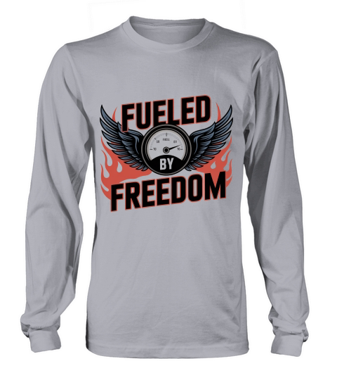 Fueled by Freedom Vintage Biker Long sleeved Unisex