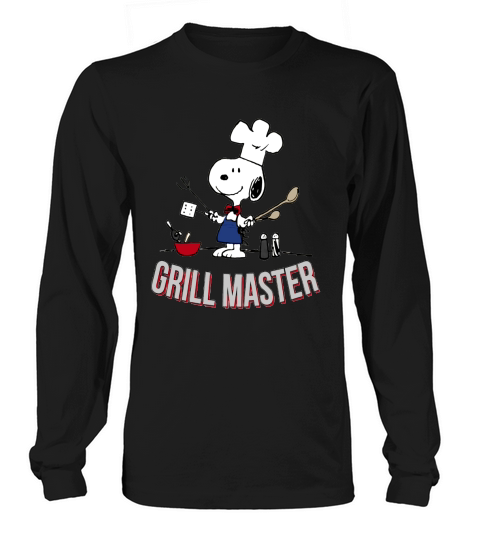 Peanuts Snoopy Grill Master Long sleeved Unisex