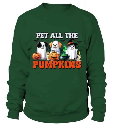 Pet All The Pumpkins Sweatshirt Unisex