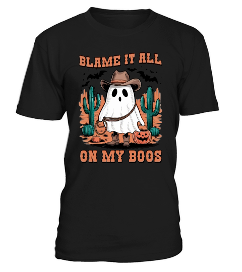 Blame It All On My Boos Halloween T-Shirt Unisex