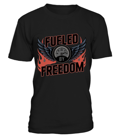Fueled by Freedom Vintage Biker T-Shirt Unisex