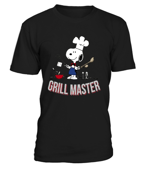 Peanuts Snoopy Grill Master T-Shirt Unisex