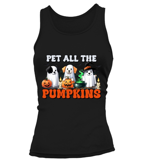 Pet All The Pumpkins Tank top Woman