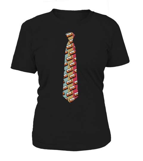 Cassette Tie Cassettes 90s 80s Women's T-Shirt